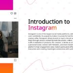 instagram theme introduction template