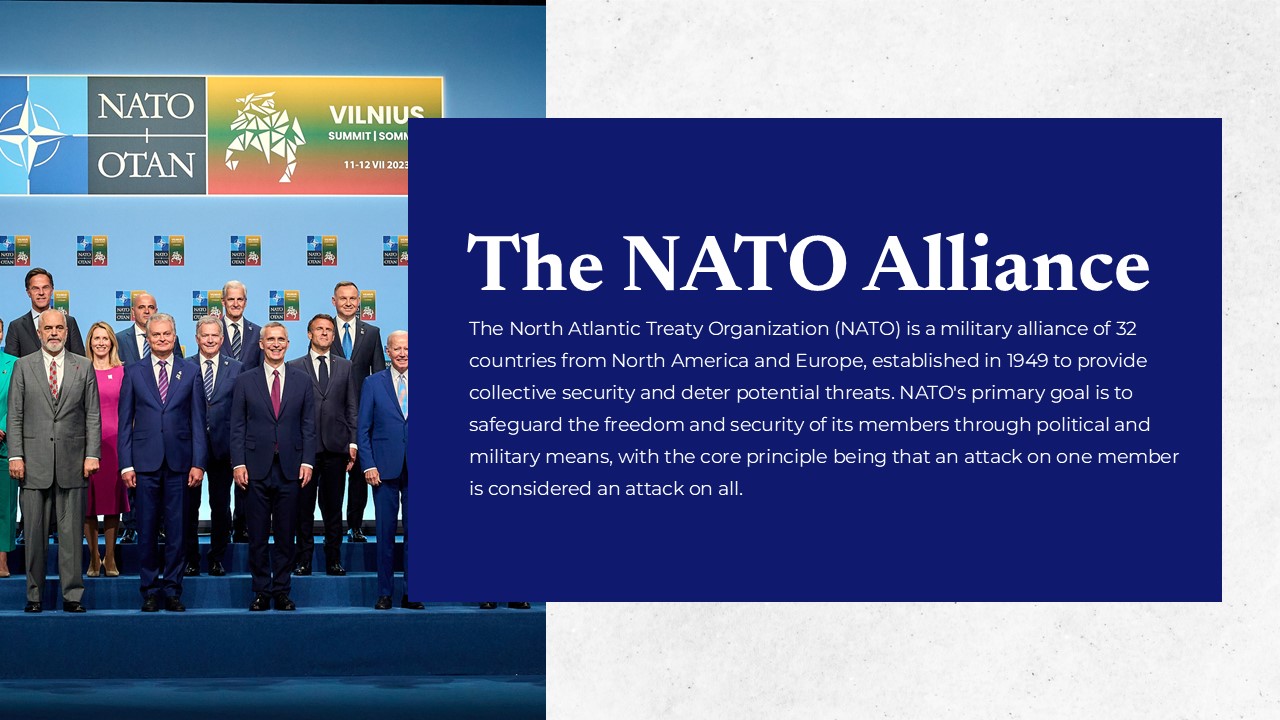 nato alliance template