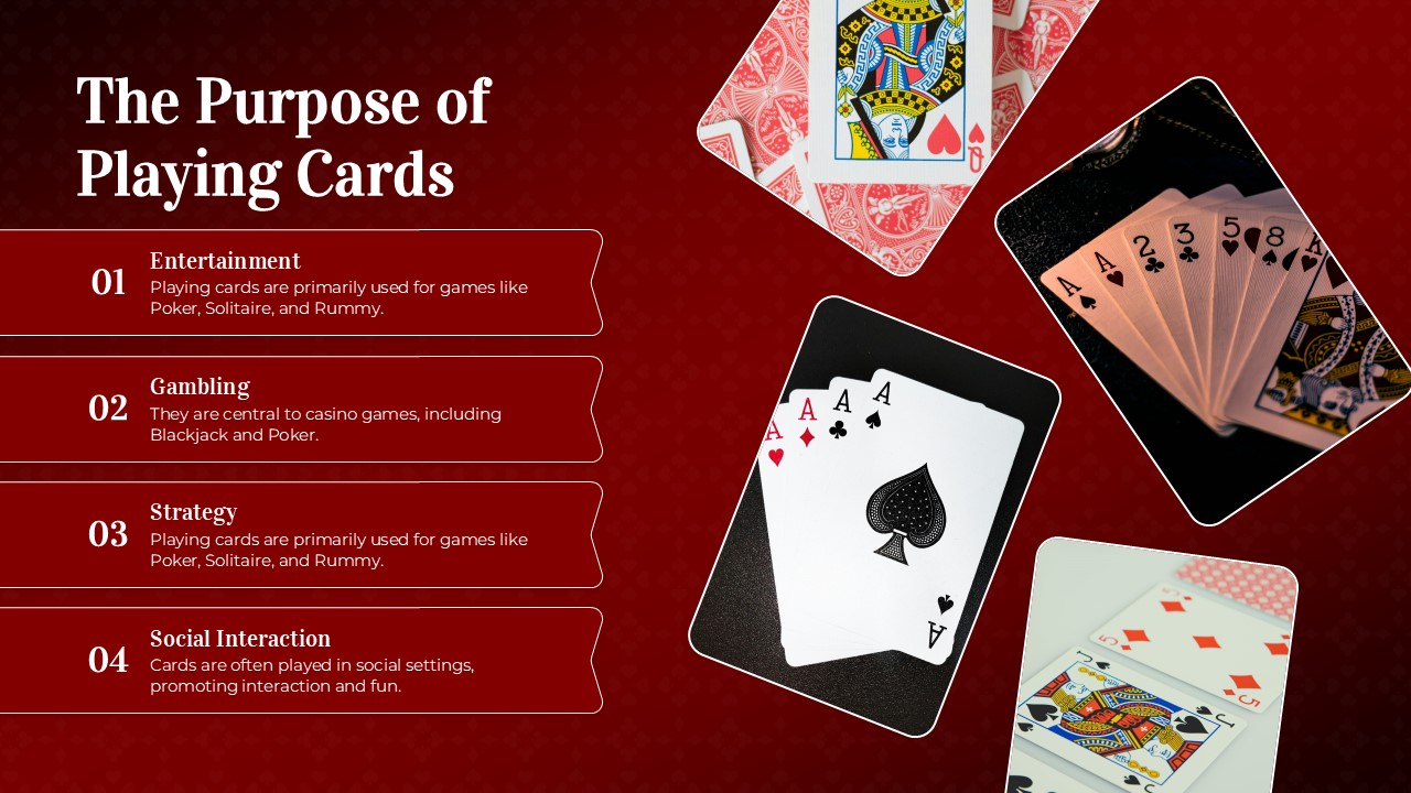 playing cards theme designs