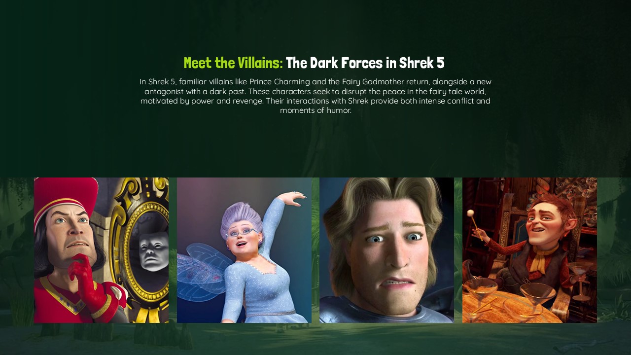 Free Shrek 5 Theme Template for Presentations - Free PPT & Google ...