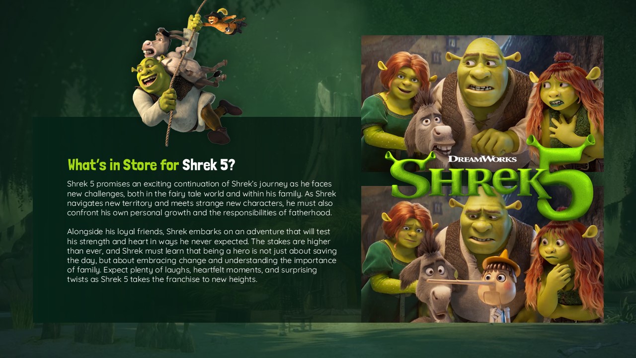 shrek 5 story
