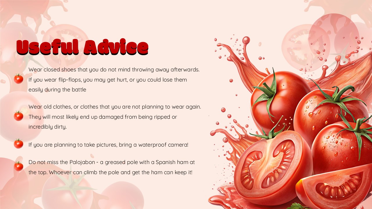 tomatina festival rules