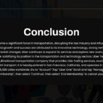 uber conclusion template