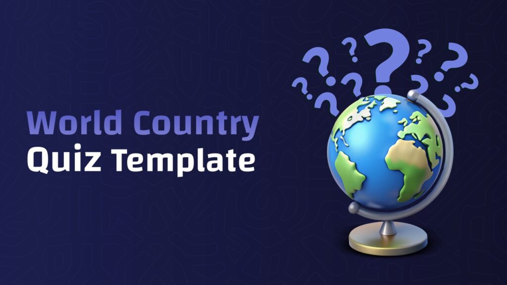 world country quiz template
