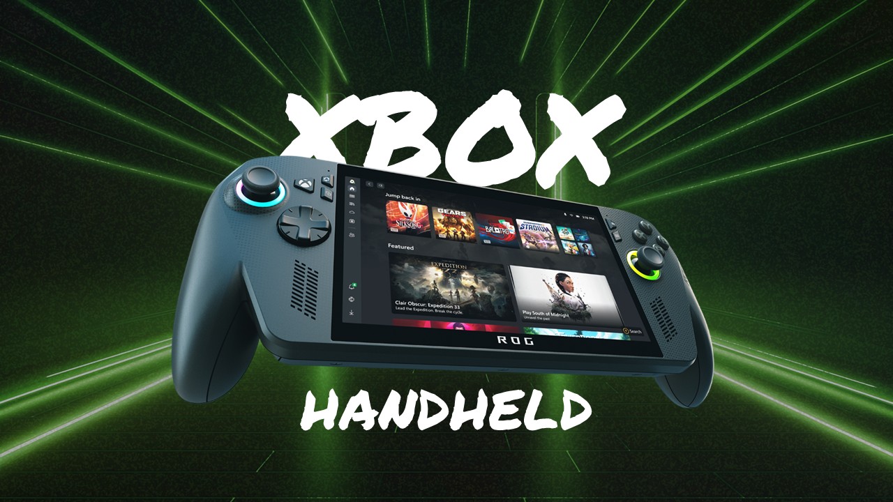 xbox handheld poster