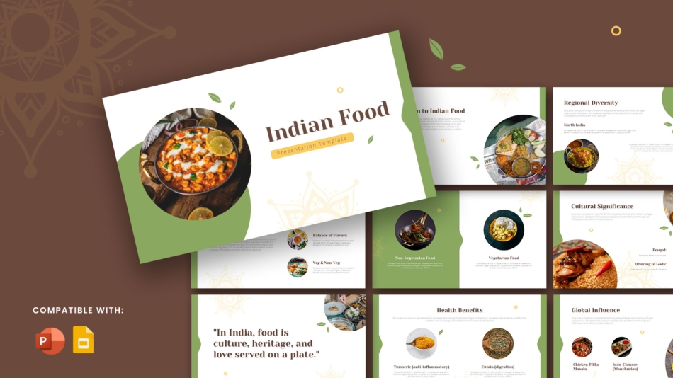 Indian Food deck