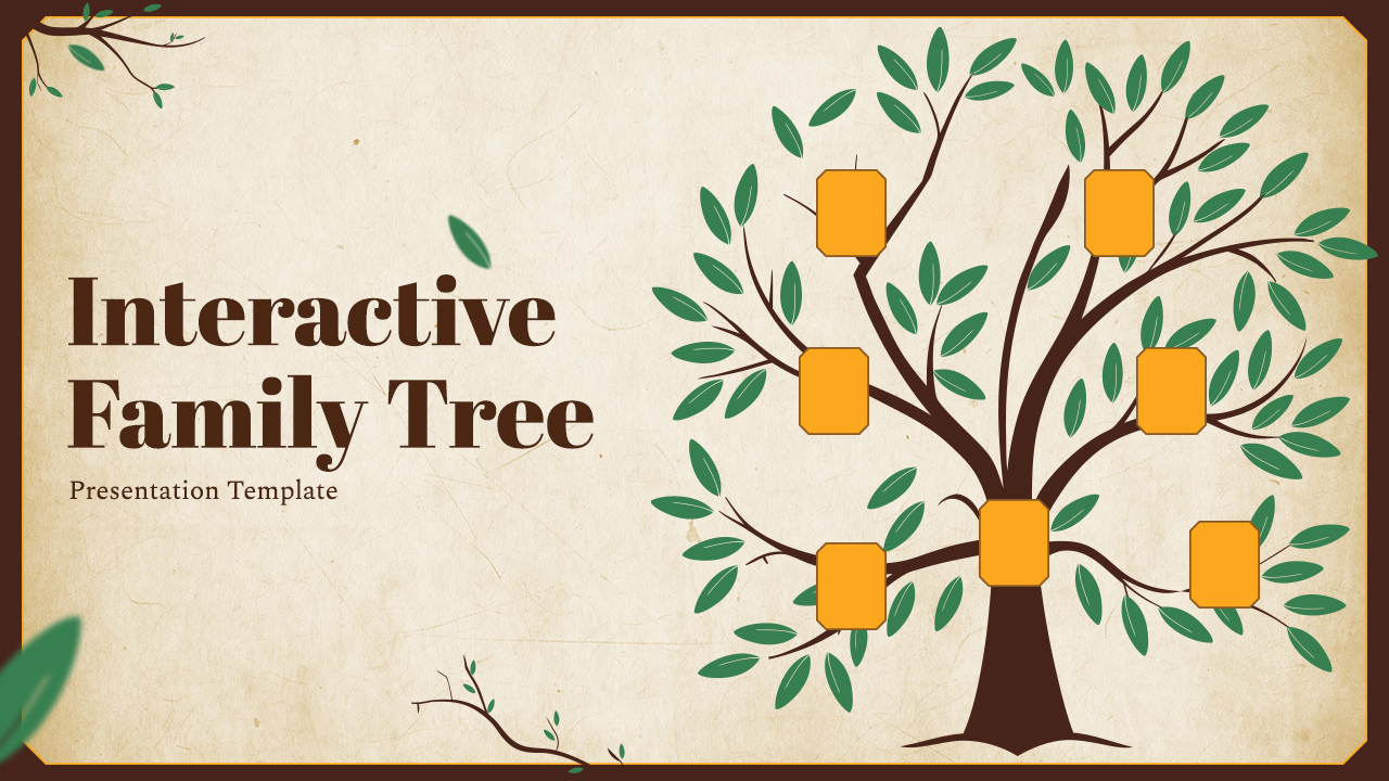 Interactive Family Tree cover