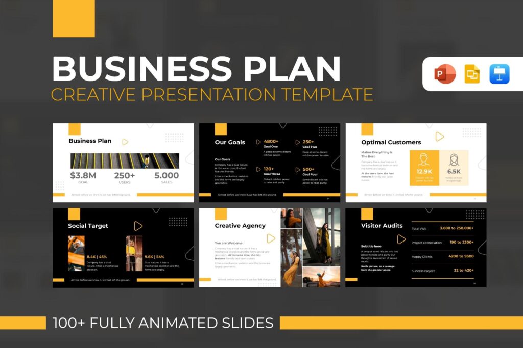 Yellow-Business-Plan-Presentation-Template
