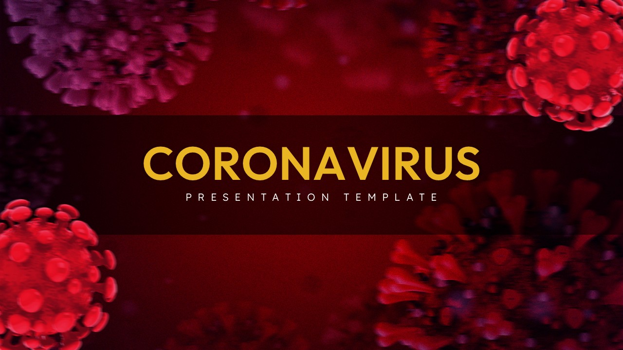 corona virus poster