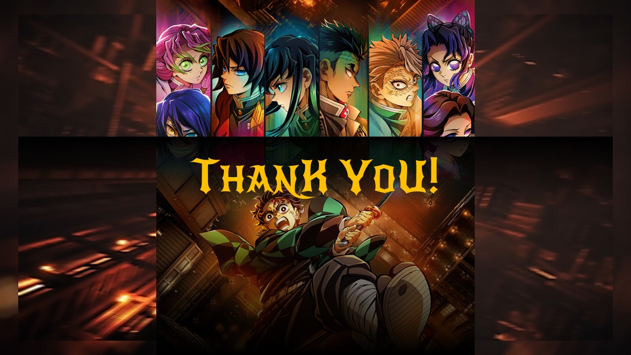 demon slayer theme thank you