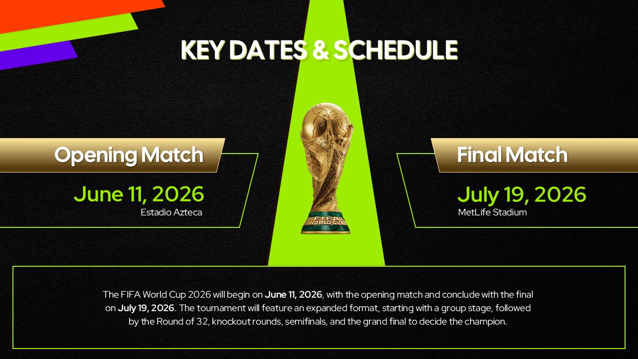 fifa world cup 2026 dates