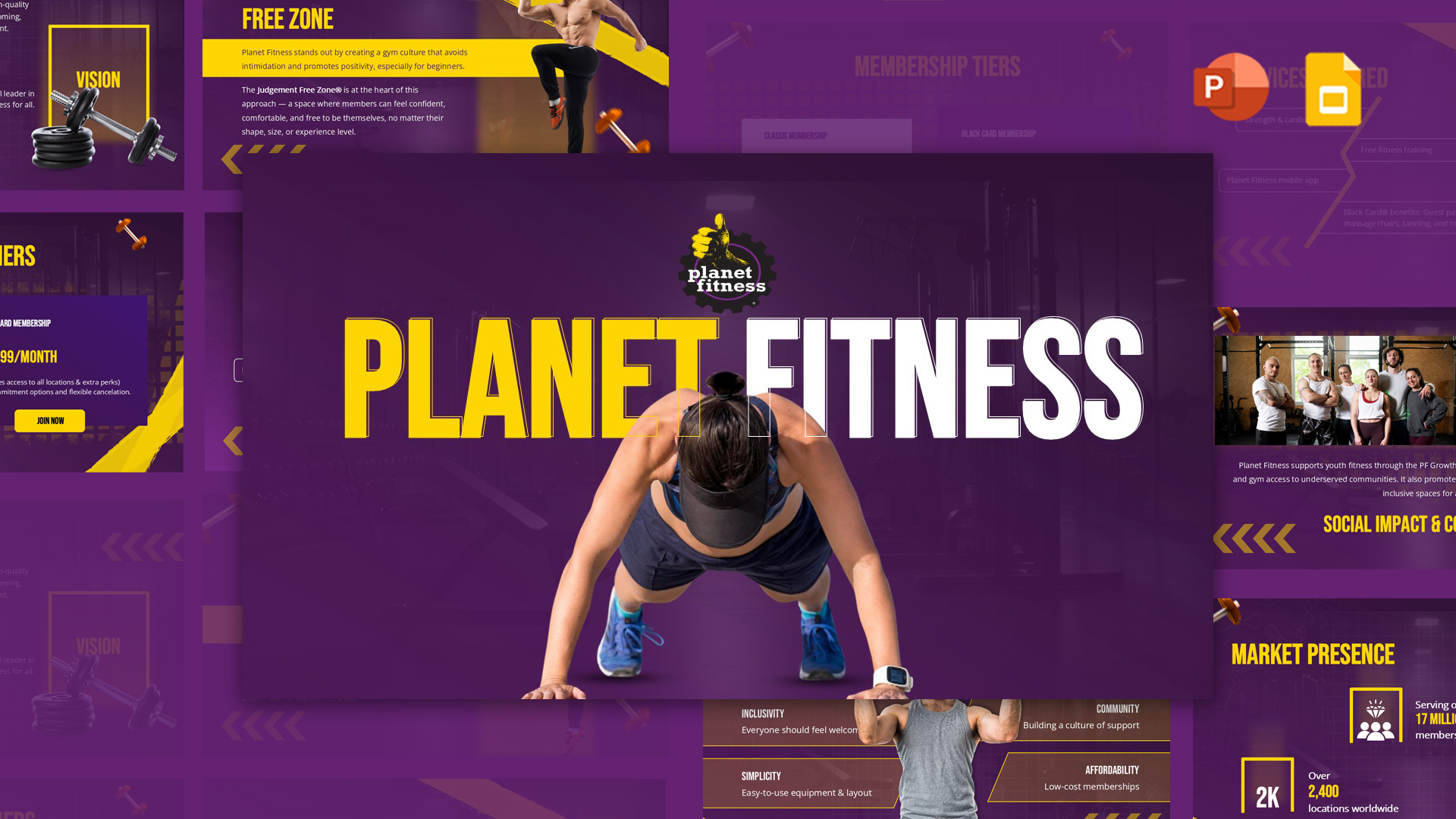 planet fitness template