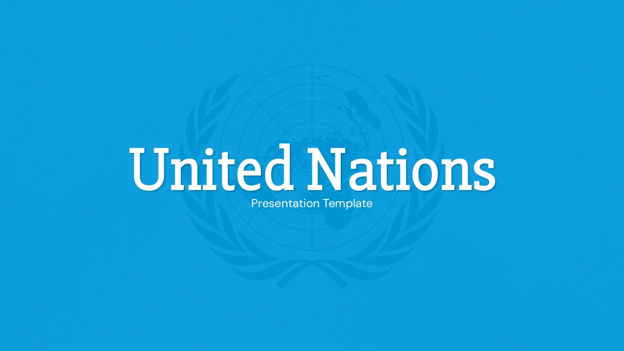 united nations poster
