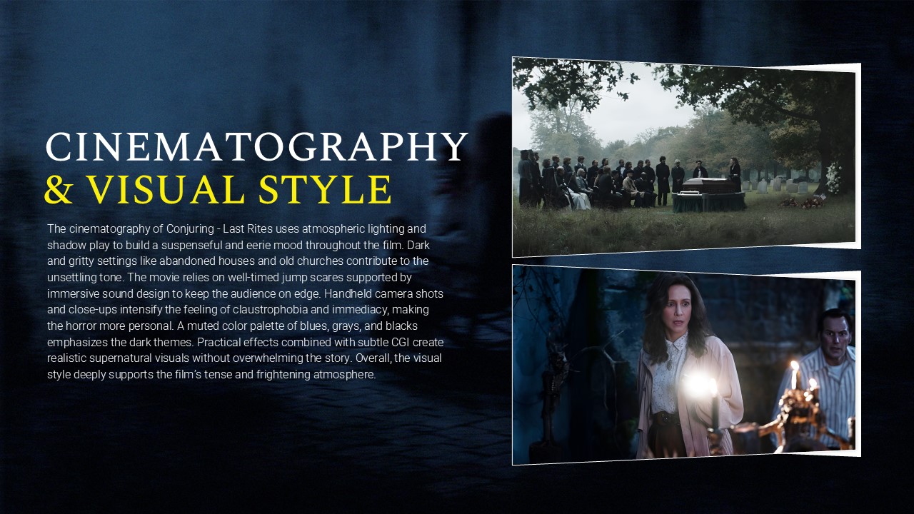 Conjuring Movie Cinematography