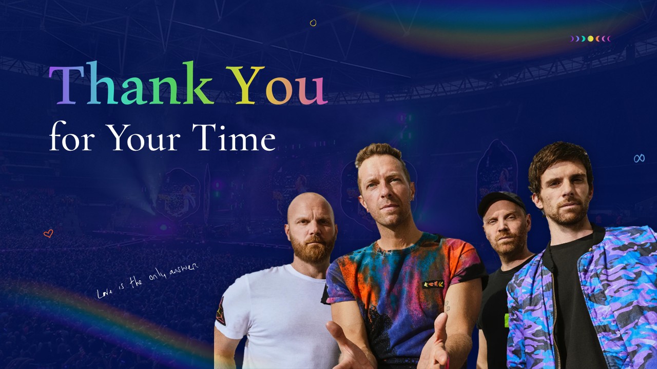 coldplay thank you slide