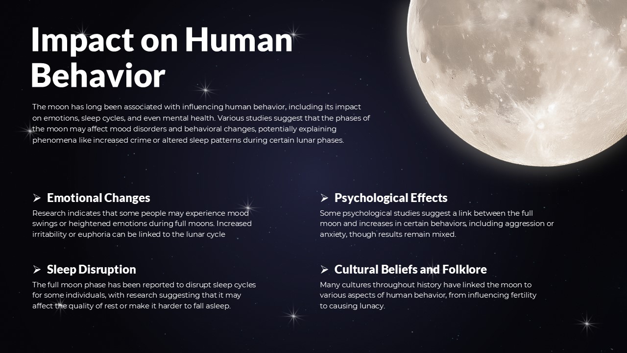 full moon impact on humans