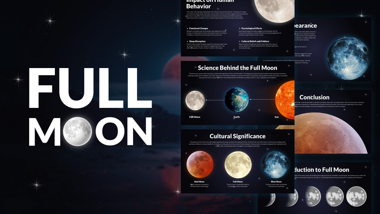 full moon template