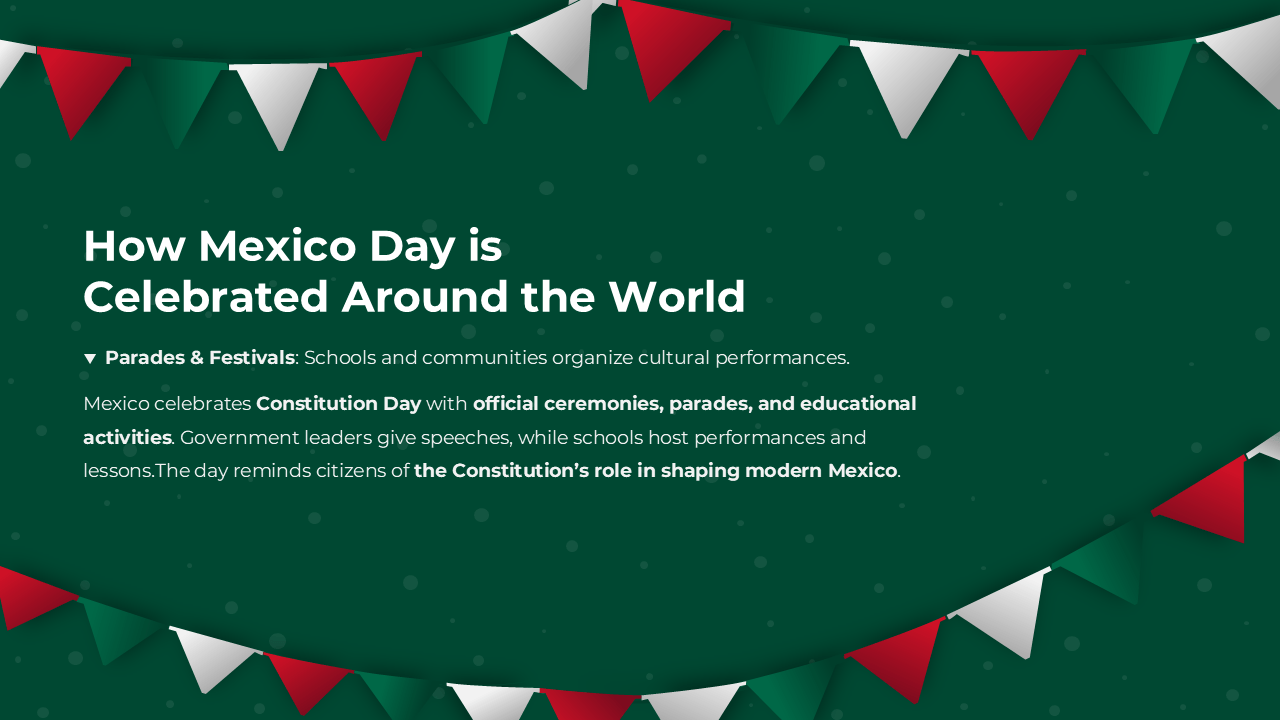 how mexico day is celebrated