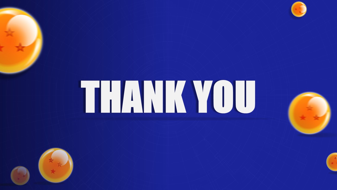 Dragon Ball Z Thank You