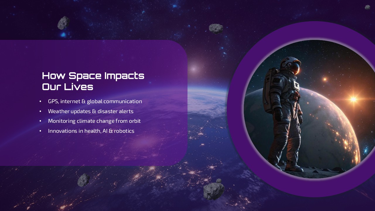 Space and Impact on Human Life