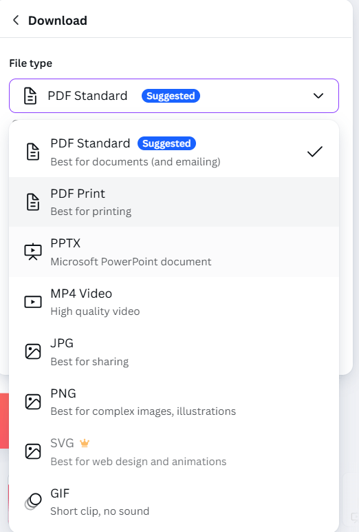convert Canva to google slides presentations