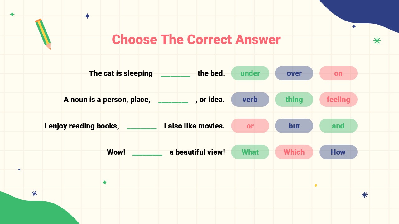 guess the correct answer