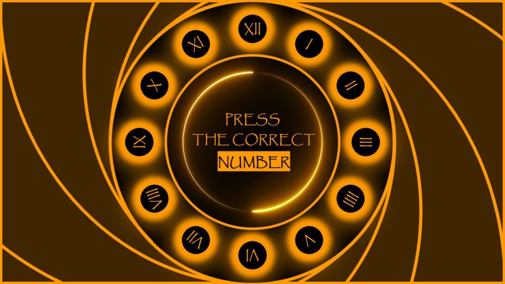 quiz clock game template