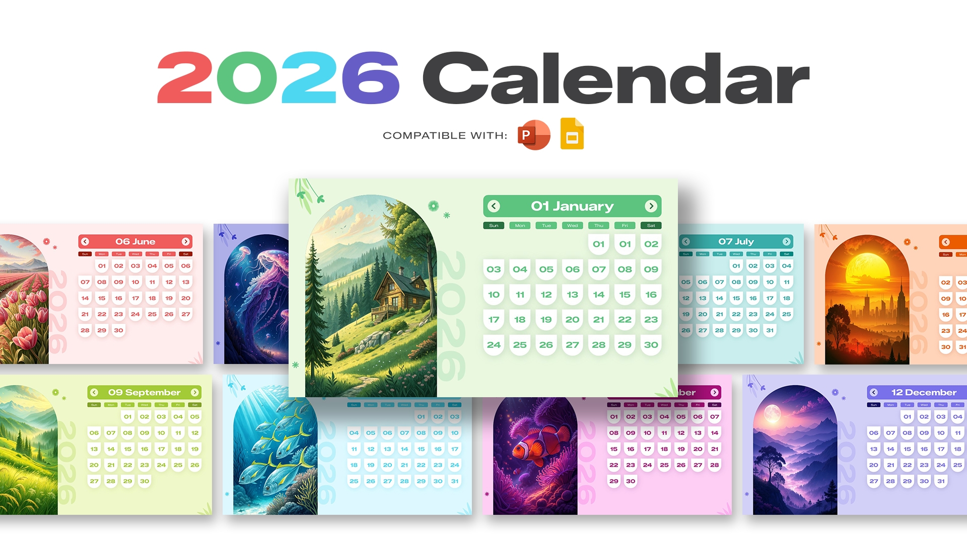 2026 calendar