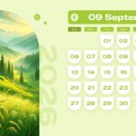 2026 september calendar