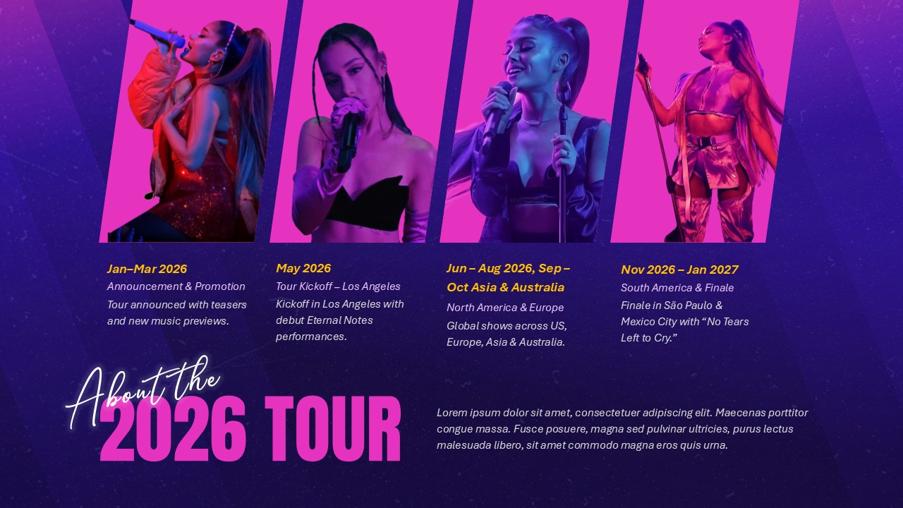 ariana grande tour 2026 details