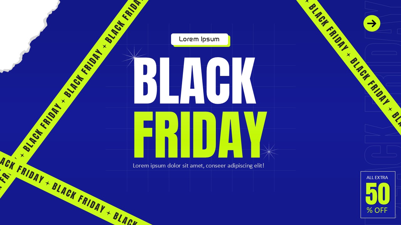 black Friday sale poster
