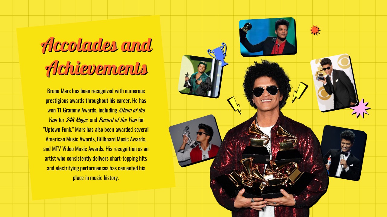 bruno mars achievements
