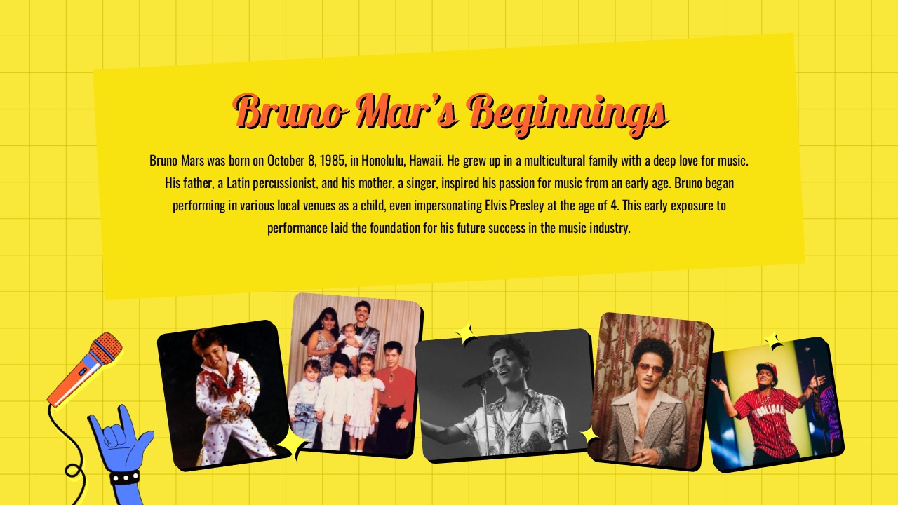 bruno mars beginning