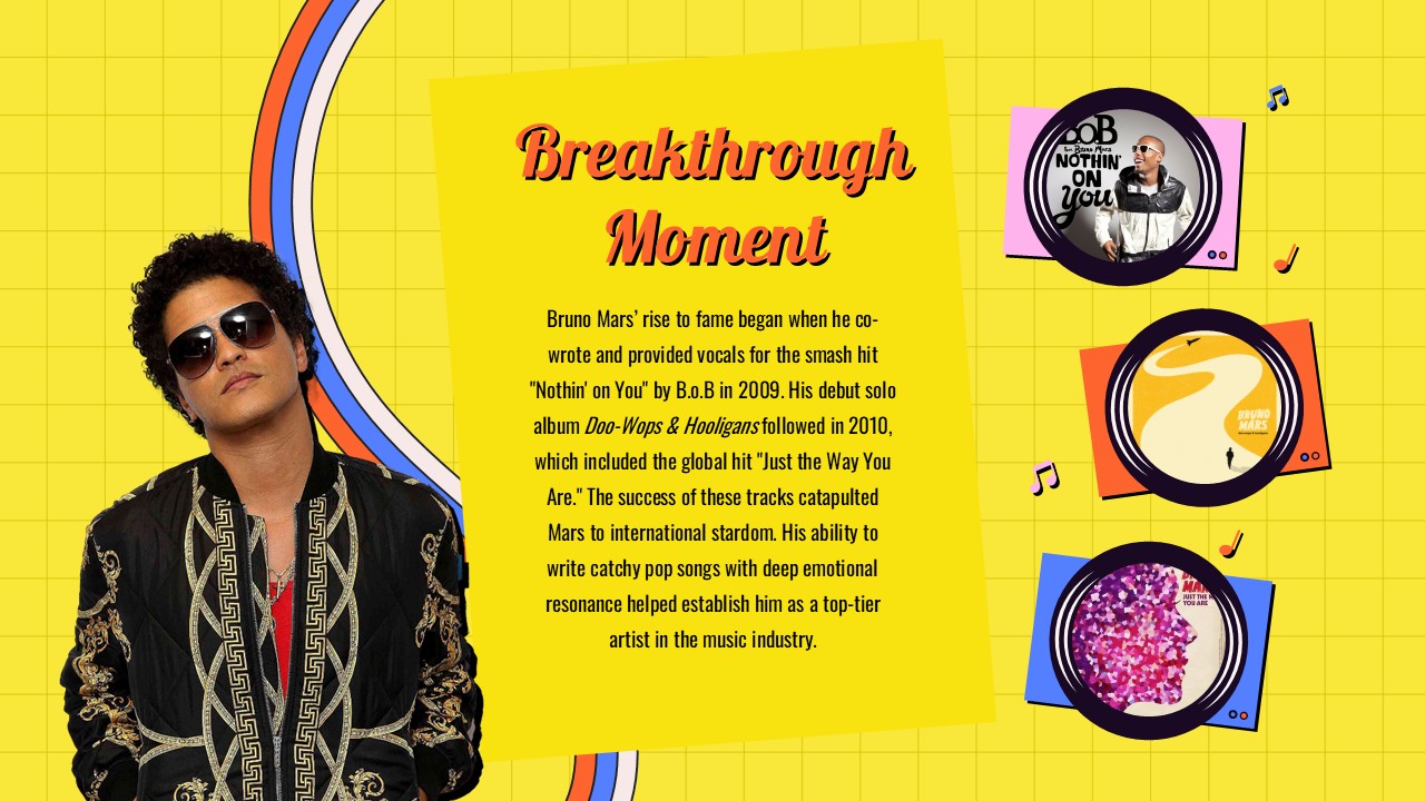 bruno mars breakthrough moment