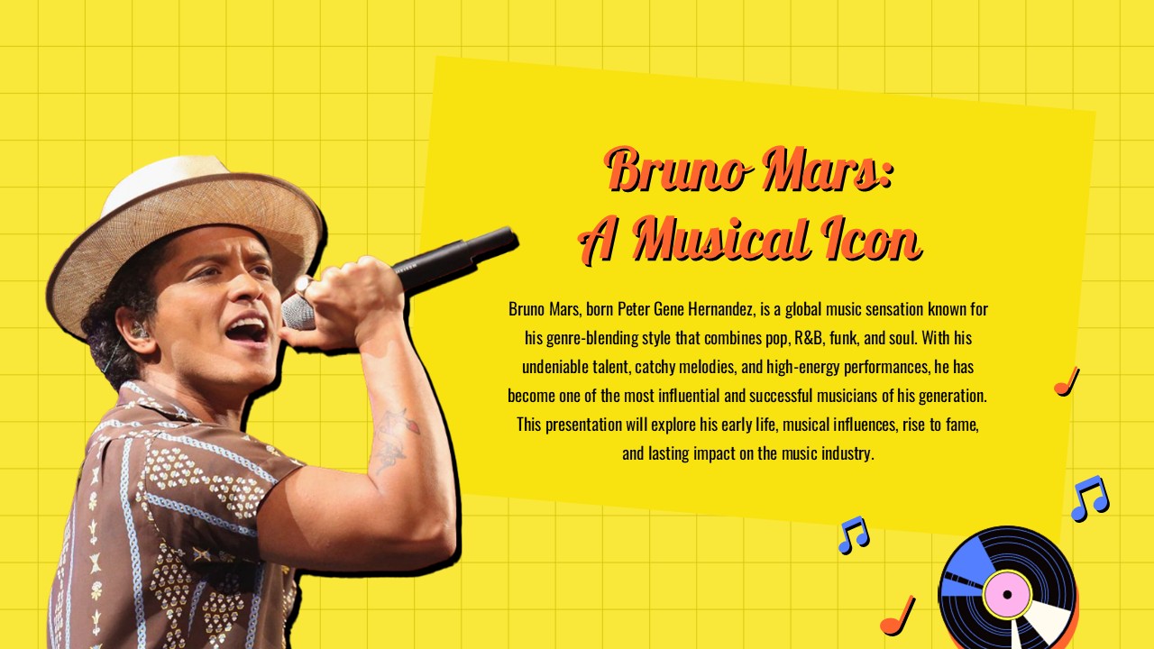 bruno mars music icon