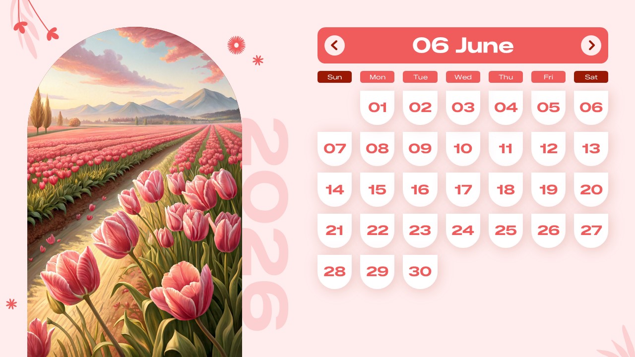 june 2026 calendar