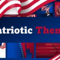 patriotic theme template