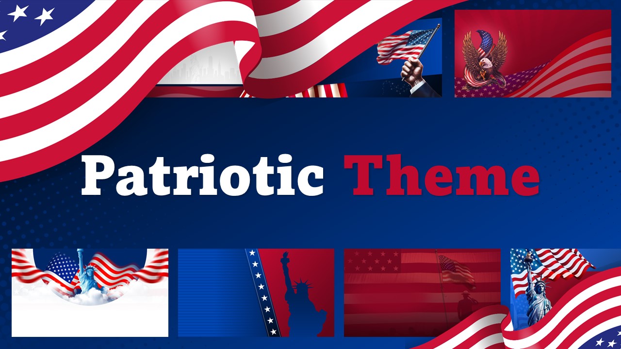 patriotic theme template