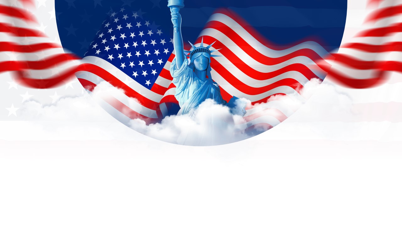 us flag background PowerPoint