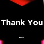 spotify thank you