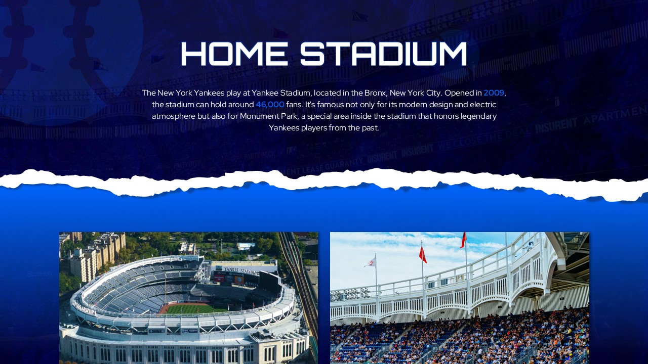 New York Yankee Home Stadium