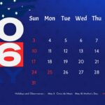 2026 May holiday calendar us