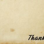 aesthetic thank you template