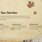 aesthetic vintage business slides