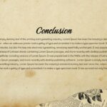 aesthetic vintage conclusion page