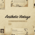 aesthetic vintage template