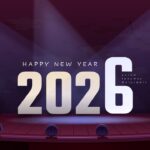 happy new year 2026 poster