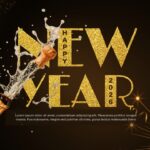happy new year template