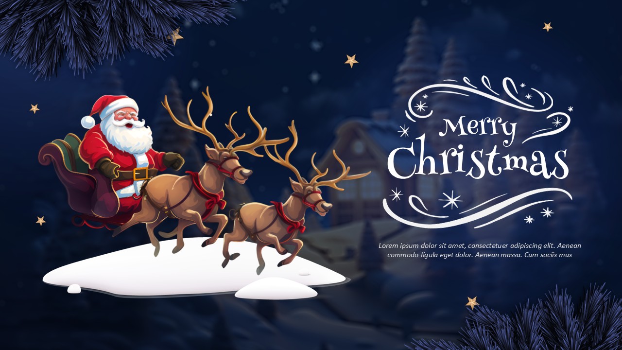 merry christmas wishes template