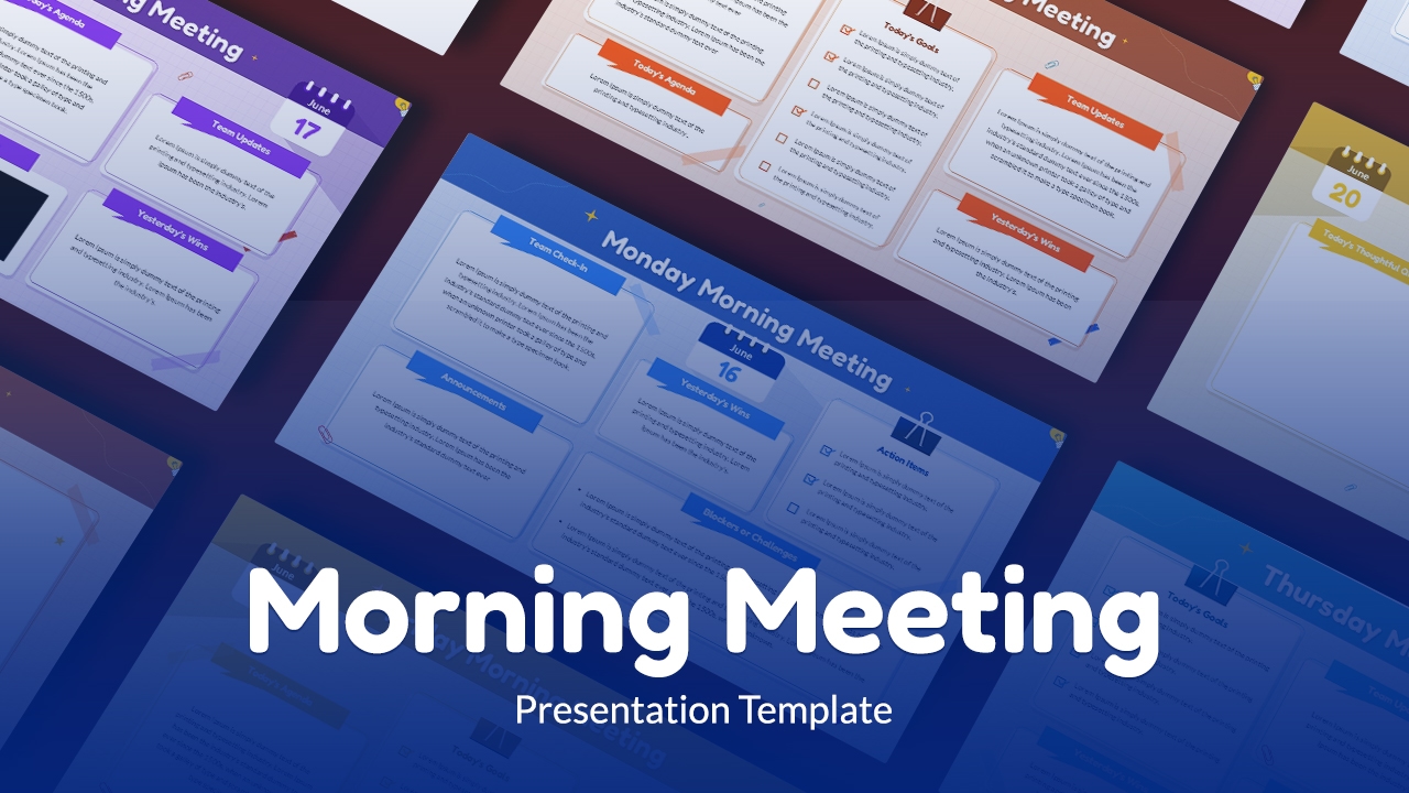 Morning Meeting Slides